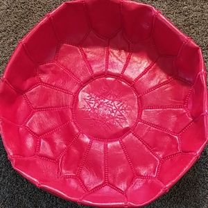 New Handmade Moroccan Pouf
